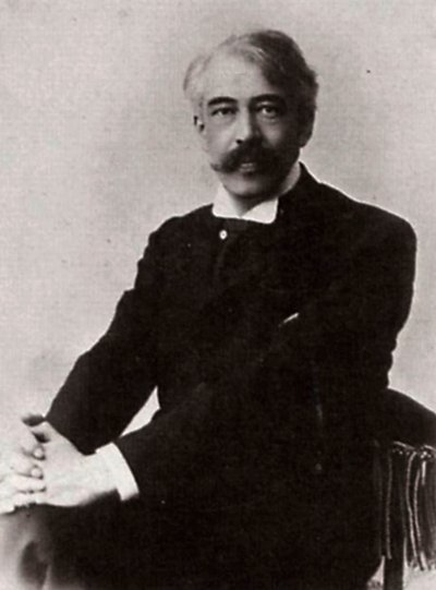 Konstantin Stanislavsky, Russische acteur en theaterregisseur, ca. 1890-ca. 1900 door William Andreevich Carrick