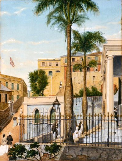 Nederlandse kolonisten in St. Thomas, Maagdeneilanden door William August Thulstrup