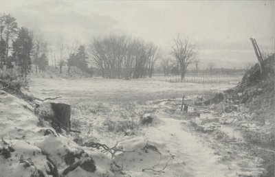 Ongenaamd Winterlandschap, ca. 1900 door William B. Post