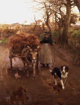 Februari door William Banks Fortescue