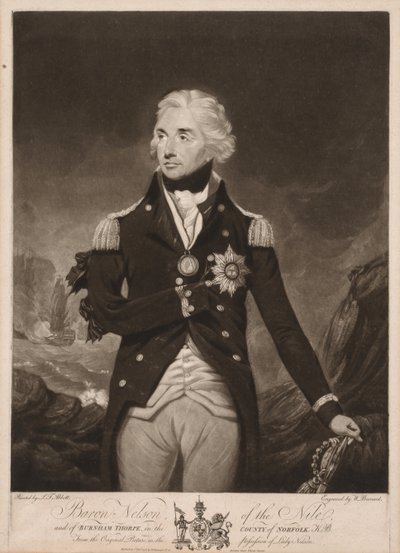 Horatio Nelson door William Barnard
