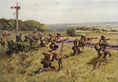 De Spoorweg Vasthouden door William Barnes Wollen
