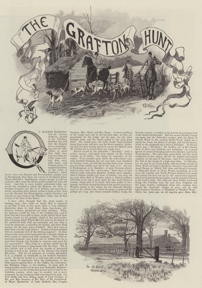 De Grafton Jacht door William Barnes Wollen