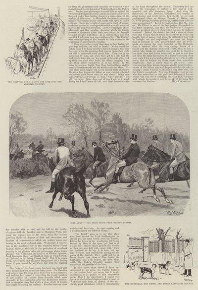 De Grafton Jacht door William Barnes Wollen