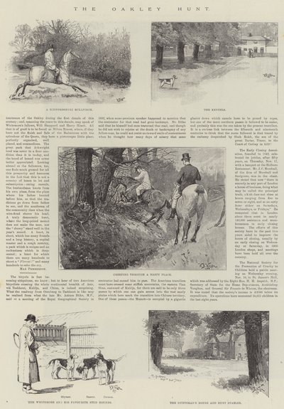 De Oakley Hunt door William Barnes Wollen