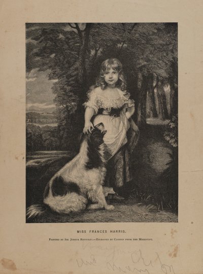 Miss Frances Harris door William Baxter Closson