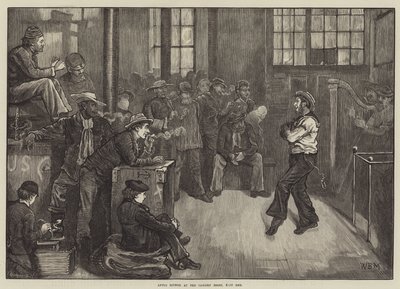 Na het Diner in het Zeemanshuis, East End door William Bazett Murray