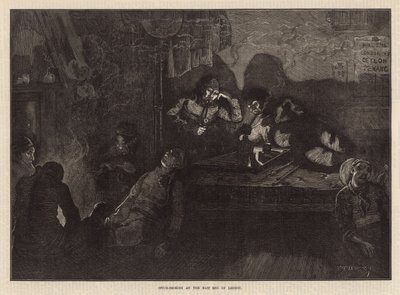 Opium roken in het oosten van Londen door William Bazett Murray
