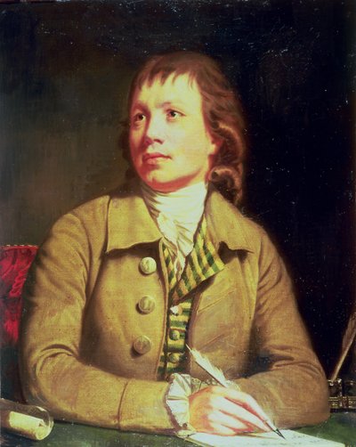 Halflang portret van een heer door William Beechey