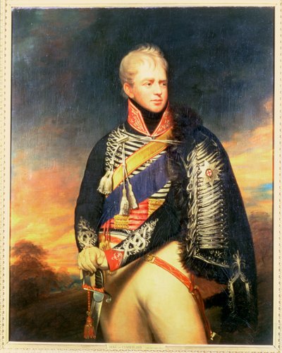 Portret van Ernest, Hertog van Cumberland en Koning van Hannover (1771-1851) door William Beechey