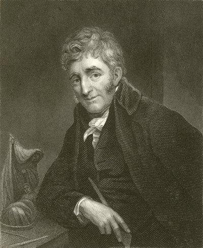 Portret van Nollekens door William Beechey