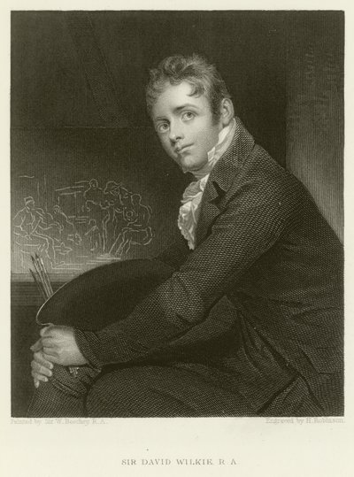 Sir David Wilkie door William Beechey