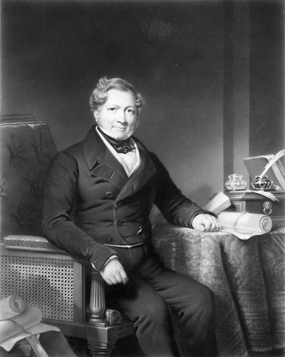 John Heathcoat, gegraveerd door T. L. Atkinson, c.1832-98 door William Beetham
