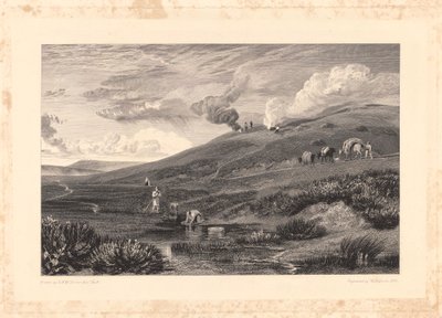 Dartmoor; bron van de Tamar en de Torridge door William Bernard Cooke