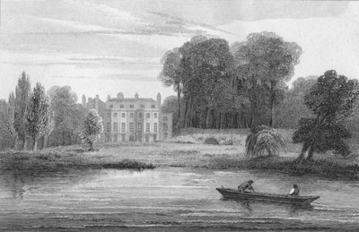 Villa van Lady Howe, 1809 door William Bernard Cooke
