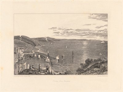 Torbay vanaf Brixham door William Bernard Cooke