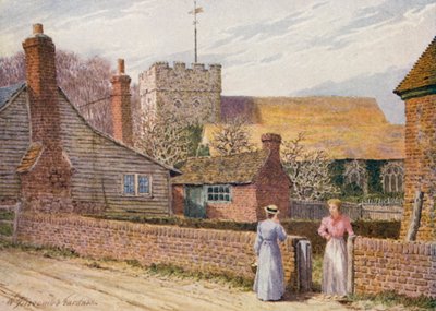 Appledore, Romney Marsh door William Biscombe Gardner