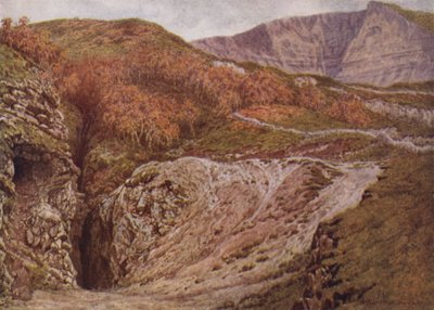 Odin Mijn en Mam Tor, nabij Castleton door William Biscombe Gardner