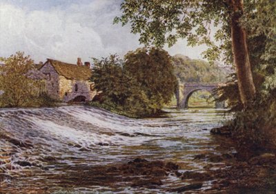 Op de Derwent, Baslow door William Biscombe Gardner