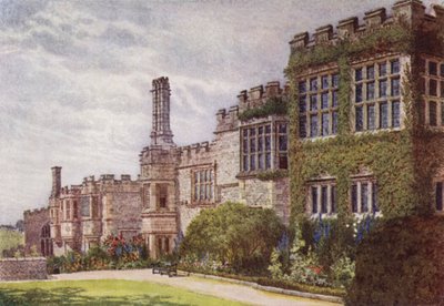 De Zuidkant van Haddon Hall door William Biscombe Gardner