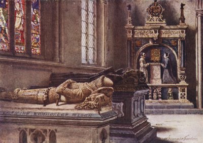 De Vernon Kapel, Bakewell Kerk door William Biscombe Gardner