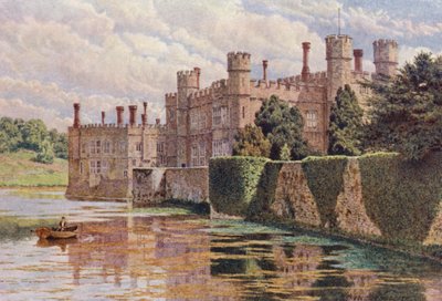 De Westelijke Voorzijde van Leeds Castle door William Biscombe Gardner