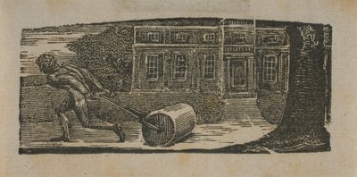 Een rollende steen is altijd kaal van mos, uit De pastoralen van Vergilius door William Blake