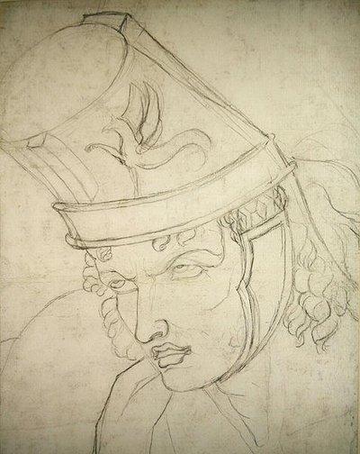 Een visionair hoofd door William Blake