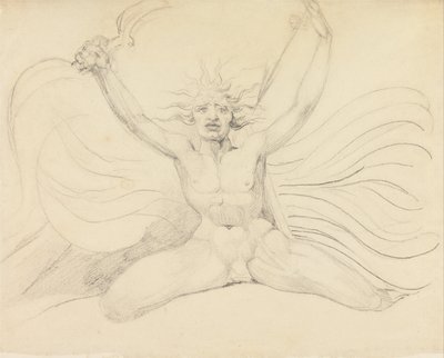 Albion Dwingt de Vier Zoas tot Hun Juiste Taken door William Blake