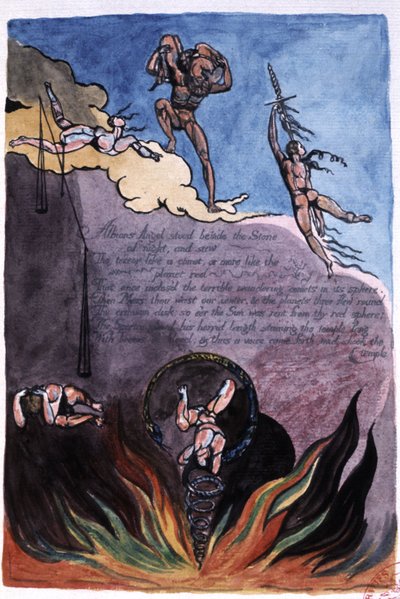 Albions Engel door William Blake