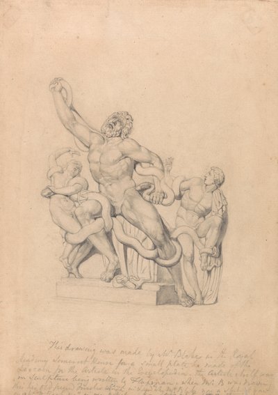 Kopie van de Laocoön, voor Rees