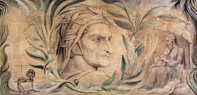 Dante Alighieri, c.1800-03 door William Blake