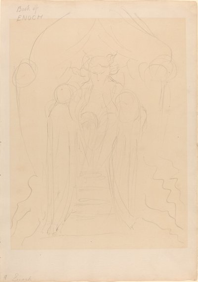 Henoch voor de Grote Glorie door William Blake