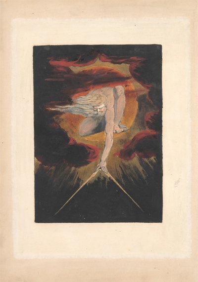 Europa. Een Profetie, Plaat 1, Frontispice door William Blake
