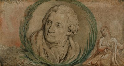 Friedrich Gottlieb Klopstock door William Blake