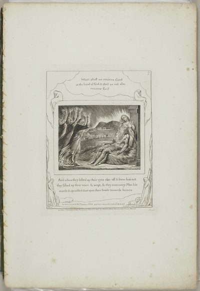 Illustraties van het Boek Job door William Blake