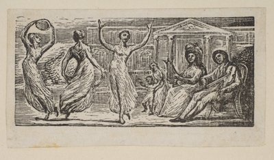 Menalcus Bekijkt Dansende Vrouwen, uit Thornton