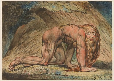 Nebukadnezar, 1795 door William Blake