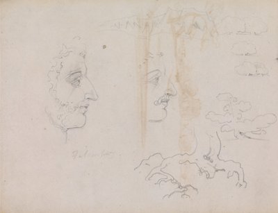 Blad uit het Blake-Varley Schetsboek van 1819, Pagina