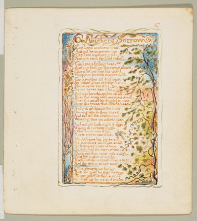 Songs of Innocence and of Experience: On Anothers Sorrow door William Blake