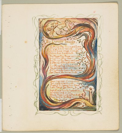 Songs of Innocence and of Experience: The Divine Image, ca. 1825 door William Blake