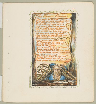 Songs of Innocence and of Experience: The Human Abstract door William Blake