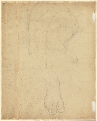 De Belvedere Torso [verso] door William Blake