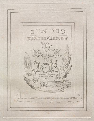 Het Boek Job door William Blake
