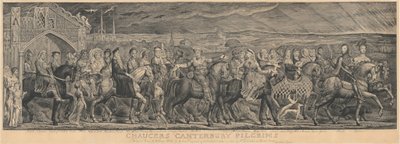 De Canterbury pelgrims door William Blake