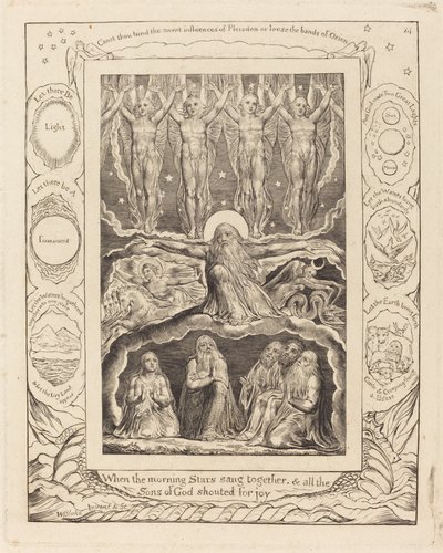 De Schepping door William Blake