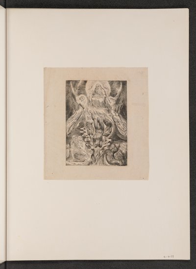 De Val van Satan door William Blake