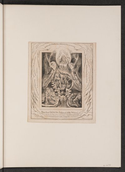 De Val van Satan door William Blake