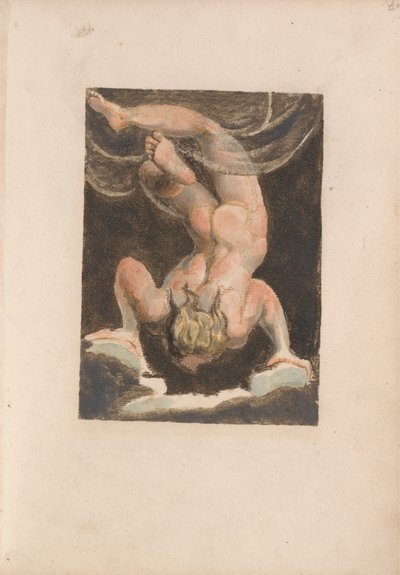 Het Eerste Boek van Urizen, Plaat 15 (Bentley 14) door William Blake
