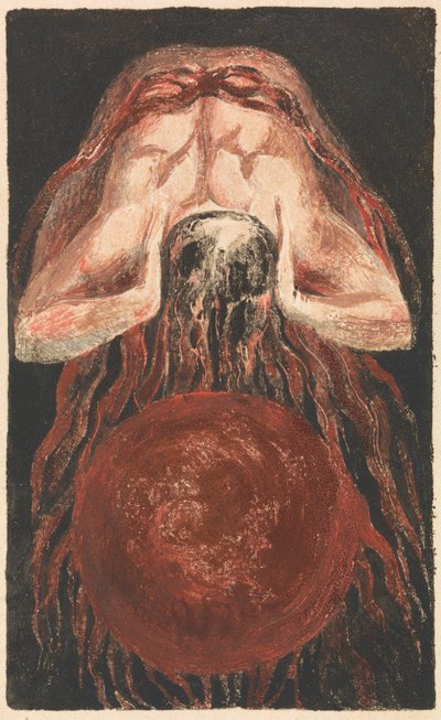 Het Eerste Boek van Urizen, Plaat 16 (Bentley 17) door William Blake